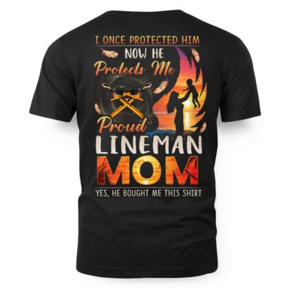 Proud Lineman’s Mom T-Shirt